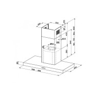 Витяжка кухонна Faber Stilo Comfort Wh Matt A60 (325.0618.789)