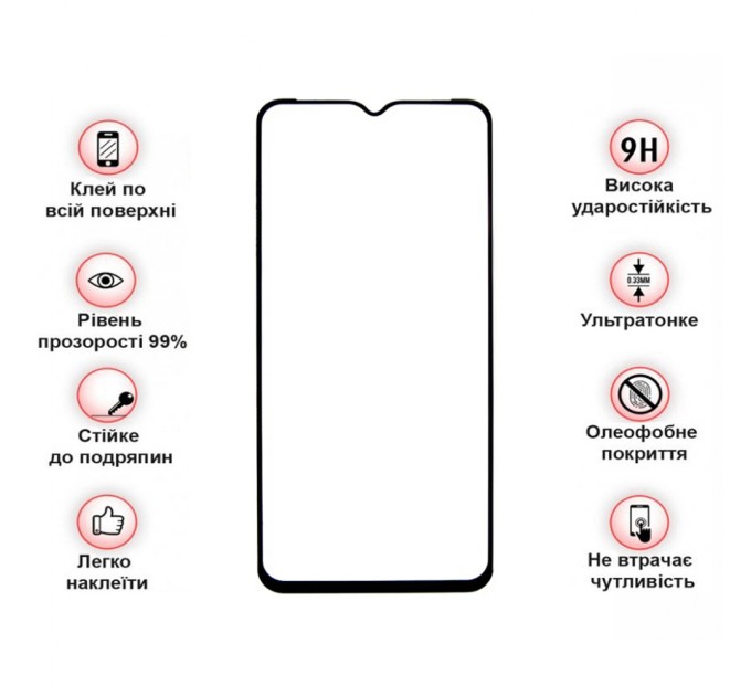 Скло захисне BeCover Ulefone Armot 19T Black (712132)