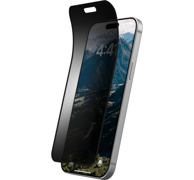 Плівка захисна UAG iPhone 16 Plus Removable Privacy Glass - Tint (14436711NA)