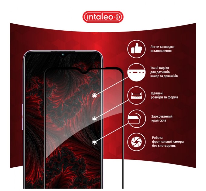 Скло захисне Intaleo Full Glue Realme 9 Pro (1283126542633)