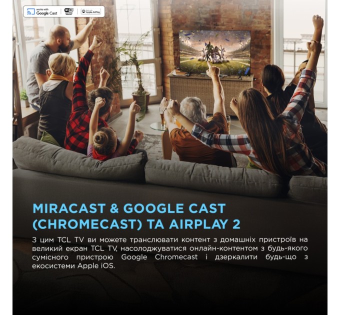 Телевізор TCL 115C7K