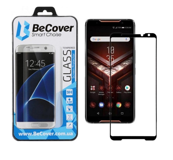 Скло захисне BeCover ASUS ROG Phone 2 Black (704555)