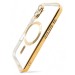 Чохол до мобільного телефона BeCover TPU Chrome Case (MagSafe) для Apple iPhone 16 Plus Gold (712076)