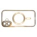 Чохол до мобільного телефона BeCover TPU Chrome Case (MagSafe) для Apple iPhone 16 Plus Gold (712076)