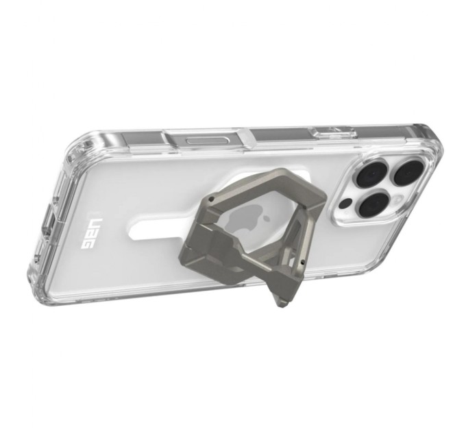 Чохол до мобільного телефона UAG Apple iPhone 16 Pro Max Plyo MagSafe Ice White/Titanium Stand (1144811BV01)