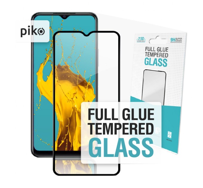 Скло захисне Piko Full Glue Vivo Y21 (1283126526961)