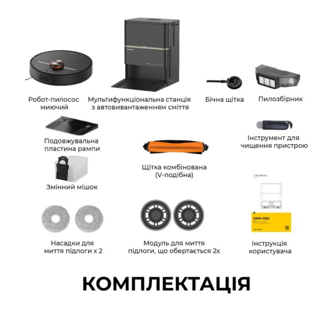 Пилосос Deerma X80 Ultra (DEM-X80ULTRA)
