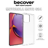 Чохол до мобільного телефона BeCover Motorola Moto G84Transparancy (710299)