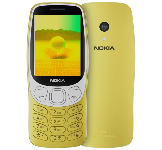 Мобільний телефон Nokia 3210 DS 2024 Y2K Gold