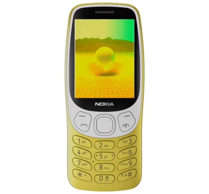 Мобільний телефон Nokia 3210 DS 2024 Y2K Gold