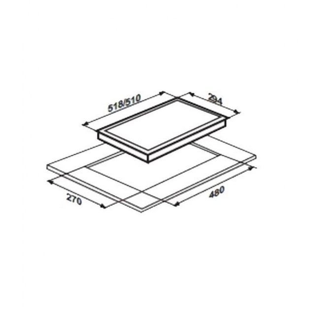 Варочна поверхня Liberty PG3121BG-CCB (453)