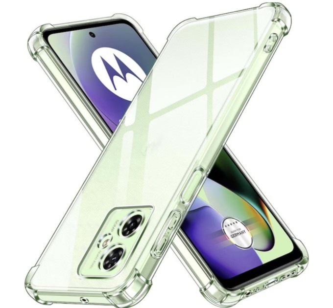 Чохол до мобільного телефона BeCover Anti-Shock Motorola Moto G55 Clear (712780)