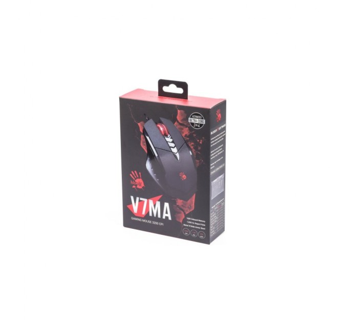 Мышка A4Tech Bloody V7MA Black