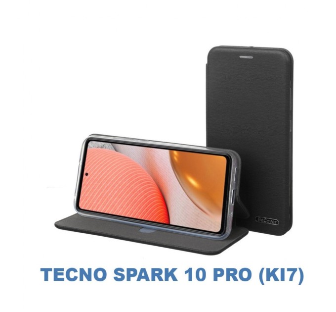 Чохол до мобільного телефона BeCover Exclusive Tecno Spark 10 Pro (KI7) Black (710268)