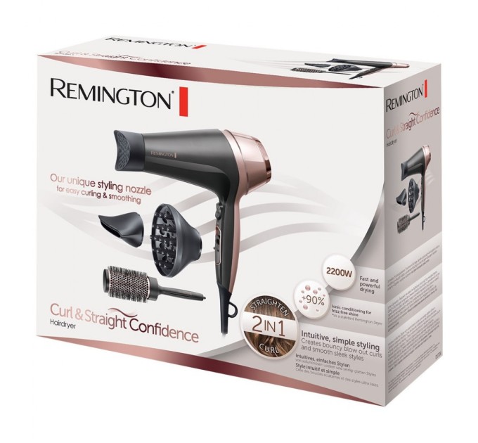 Фен Remington D5706 CURL & STRAIGHT CONFIDENCE