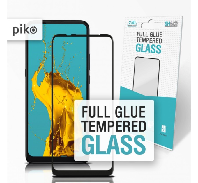 Скло захисне Piko Full Glue MOTO G9 Power (1283126513237)