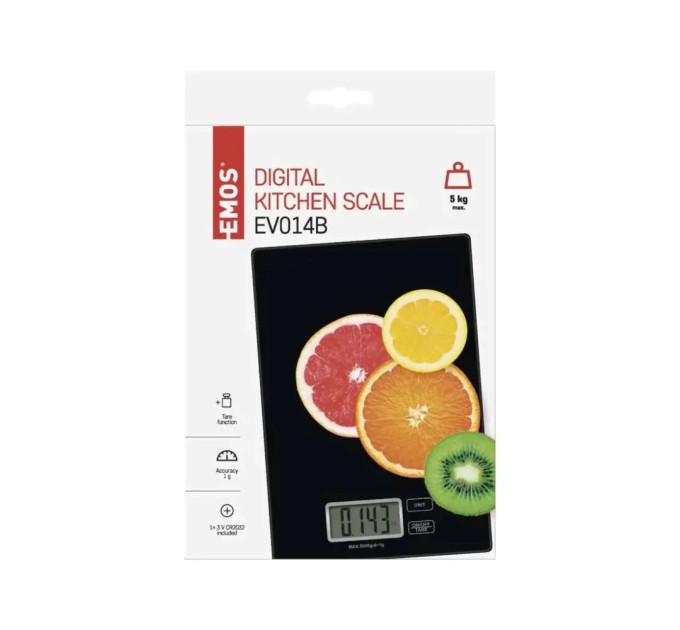 Ваги кухонні EMOS EV014B