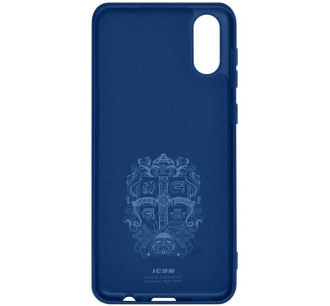 Чохол до мобільного телефона Armorstandart ICON Case for Samsung A02 (A022) Dark Blue (ARM58229)