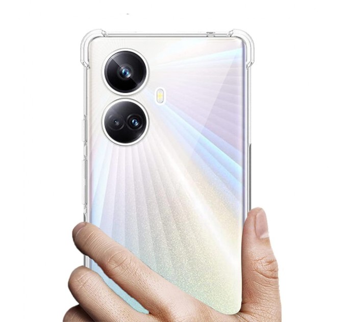 Чохол до мобільного телефона BeCover Anti-Shock Realme 10 Pro Plus 5G Clear (709333)