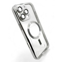 Чохол до мобільного телефона BeCover TPU Chrome Case (MagSafe) для Apple iPhone 16 Pro Max Silver (712088)