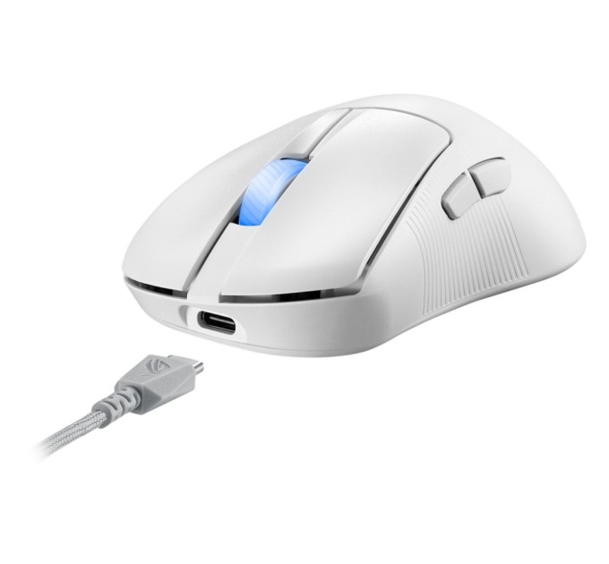 Мишка ASUS ROG Keris II WL ACE Wireless/Bluetooth/USB White (90MP03N0-BMUA10)