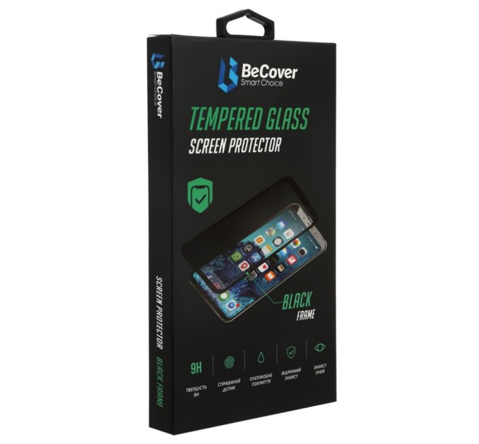 Скло захисне BeCover Xiaomi Redmi Note 10 Pro Black (705995)
