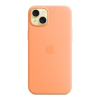 Чехол для мобильного телефона Apple iPhone 15 Plus Silicone Case with MagSafe Orange Sorbet (MT173ZM/A)