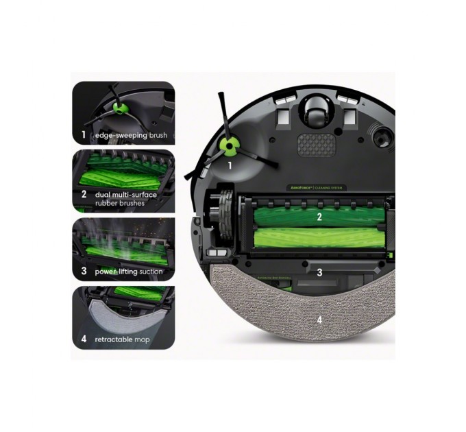 Пилосос iRobot Roomba Combo J7 (c715840)