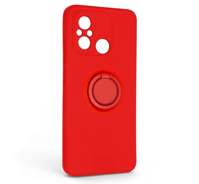 Чохол до мобільного телефона Armorstandart Icon Ring Xiaomi Redmi 12C Red (ARM68792)