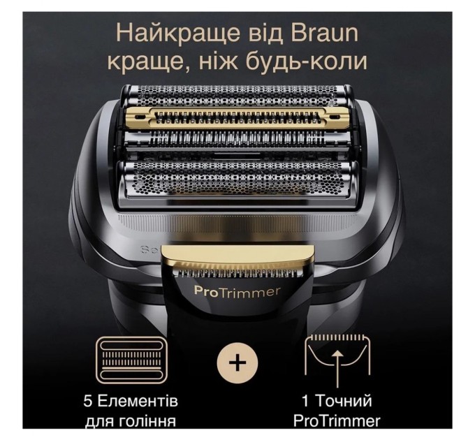 Електробритва Braun Series 9 9510s Чорна (Series 9 9510s)