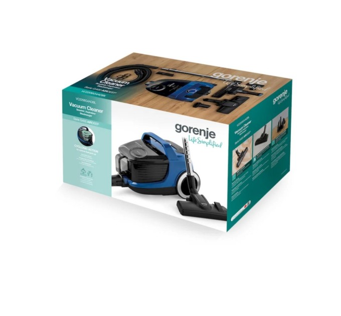 Пилосос Gorenje VC 2206 G4ADBL (VC2206G4ADBL)