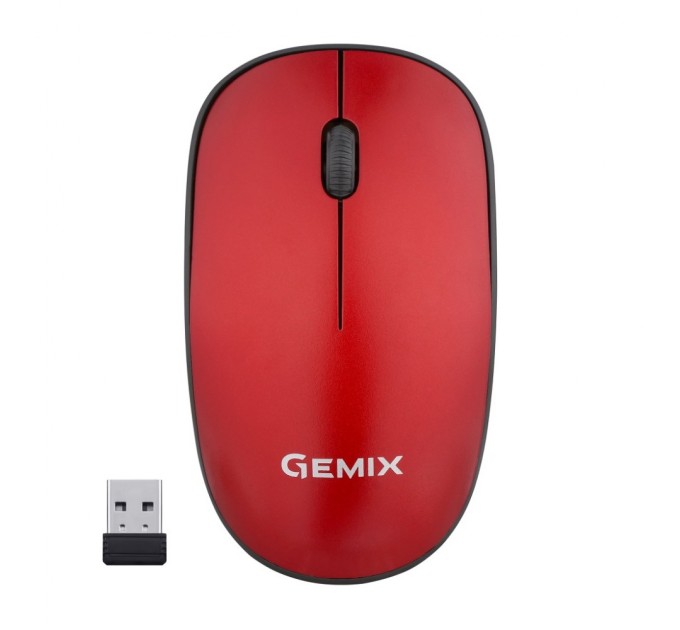 Мышка Gemix GM195 Wireless Red (GM195Rd)