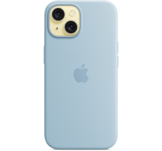 Чохол до мобільного телефона Apple iPhone 15 Silicone Case with MagSafe - Light Blue,Model A3123 (MWND3ZM/A)