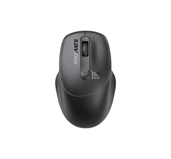 Мишка Promate UniGlide Wireless Black (uniglide.black)