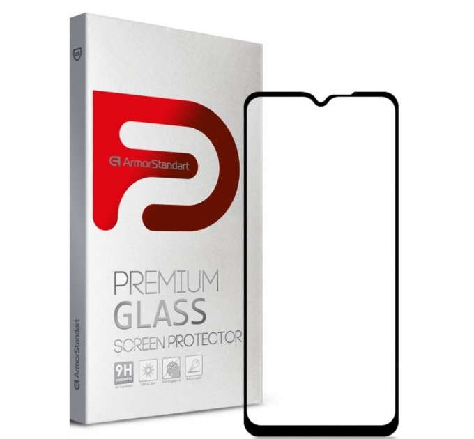 Скло захисне Armorstandart Full Glue Oppo А73 Black (ARM59542)