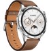 Смарт-годинник Huawei WATCH GT 4 46mm Classic Brown Leather (55020BGW)