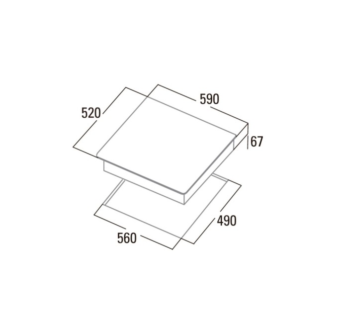 Варочна поверхня Cata TN 604