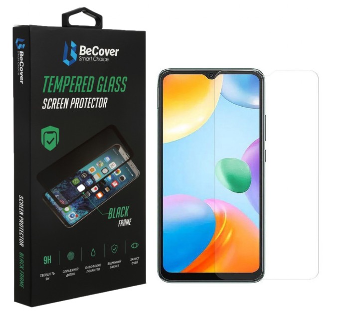 Скло захисне BeCover Poco C40 Crystal Clear Glass 3D (708171)