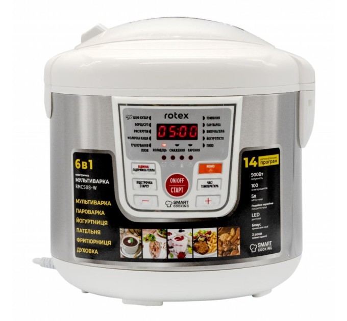 Мультиварка Rotex RMC508-W