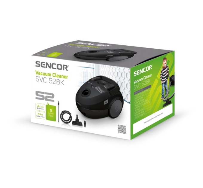 Пилосос Sencor SVC 52BK