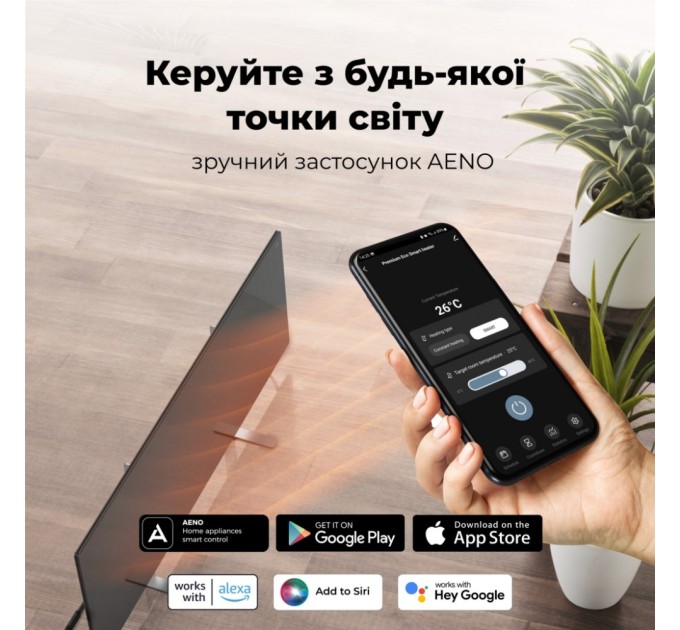 Обогреватель AENO Premium Eco Smart GH2S (AGH0002S)