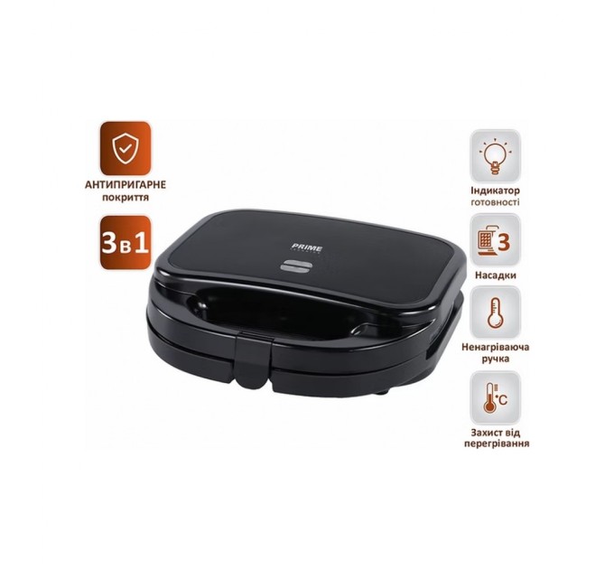 Сендвічниця PRIME Technics PMM 375 B