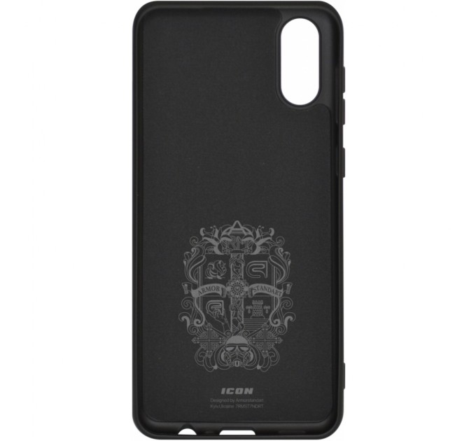 Чохол до мобільного телефона Armorstandart ICON Case Samsung A02 (A022) Black (ARM58228)