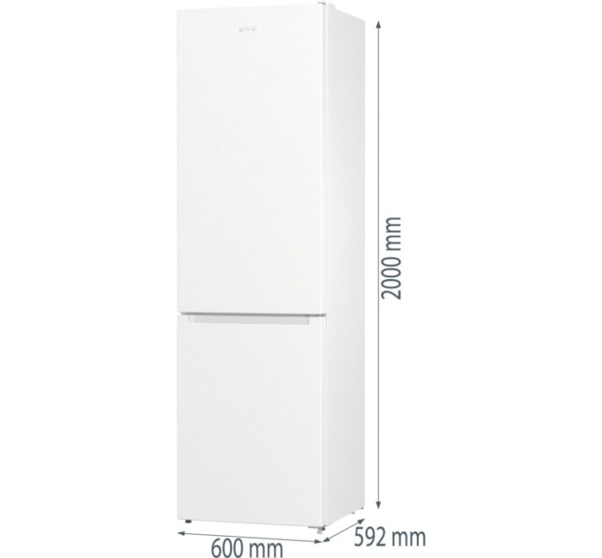 Холодильник Gorenje NRK6202EW4