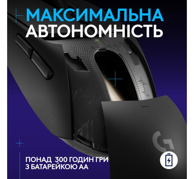 Мишка Logitech G309 Lightspeed Wireless/Bluetooth Black (910-007199)