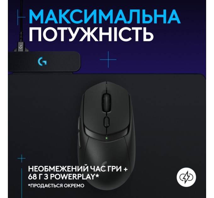 Мишка Logitech G309 Lightspeed Wireless/Bluetooth Black (910-007199)