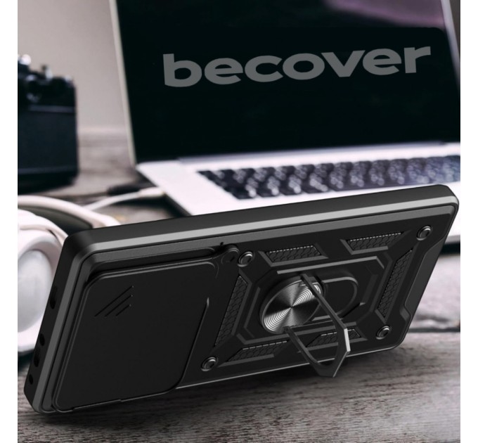 Чохол до мобільного телефона BeCover Military Poco F6 Black (712165)