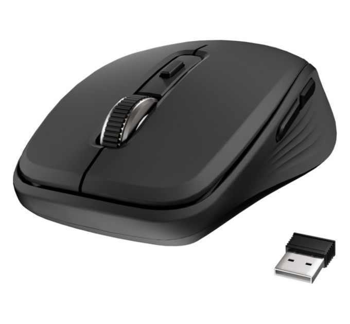 Мишка GamePro M267B Silent Click Wireless Black (M267B)