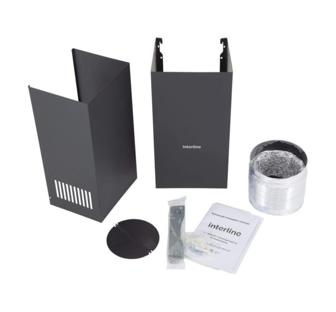 Витяжка кухонна Interline GOLF BK A/60/PB/GL/T