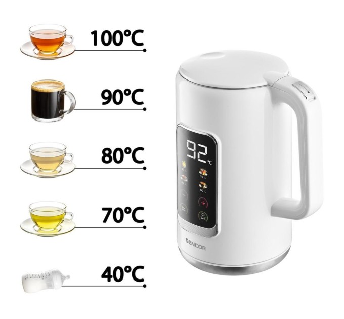 Електрочайник Sencor SWK0950WH